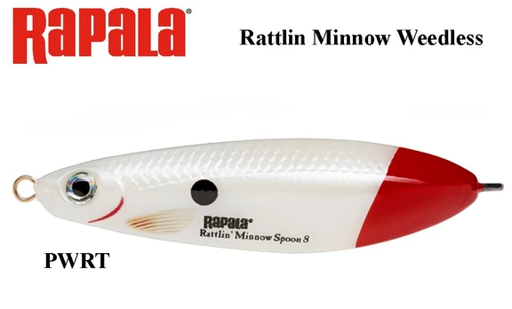 Rapala Rattlin Minnow Weedless Spoon 8 cm, 16 g PWRT 16 g