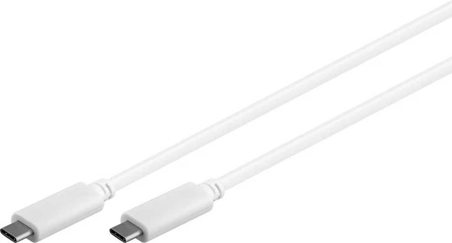 MicroConnect USB-C Gen2 cable, baltas. 3m