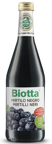 A. VOGEL Bioforce Biotta Jugo Juodas Blueberries 500ml