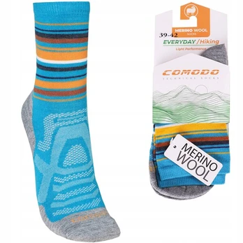 Žygio kojinės Comodo Hiking Merino Wool , Blue