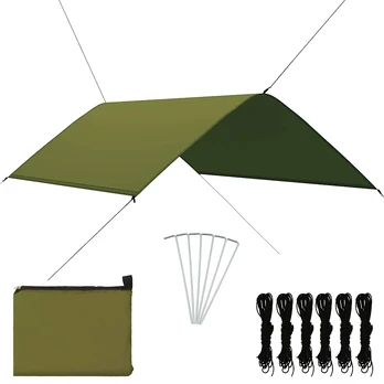 Lauko tentas, žalios spalvos, 3x2m