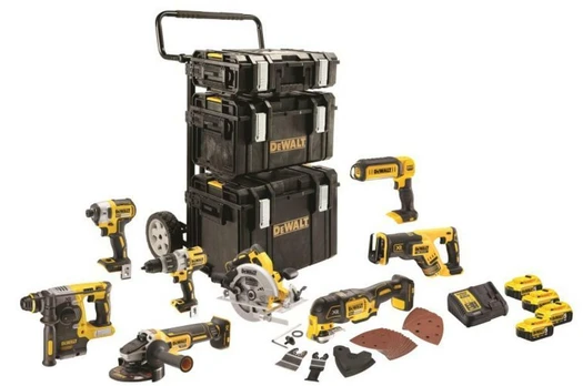 Dewalt akumuliatorinių įrankių rinkinys Combo 8 vnt, 18V (DCK853P4-QW)