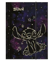 Aplankas su gumele, Disney Stitch Gold, A4 kaina