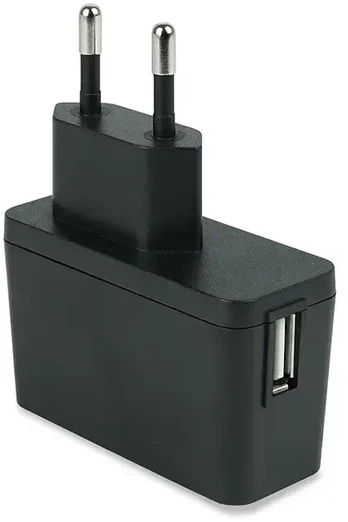 Huslog Lamp Adapteris with Wireless Charging Juodas