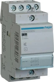 Hager Silent Modular Stir 25A 4Z 24V AC / DC (ESD425SDC)
