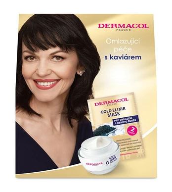 Dermacol Gold Elixir II gift set. Moterims