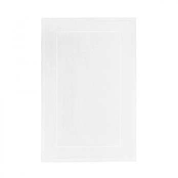 Medvilninis vonios kilimėlis Melody white 50x80 cm