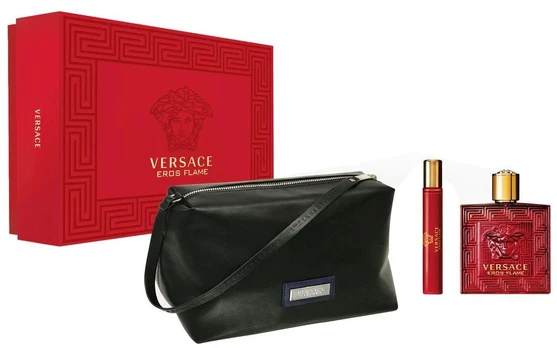Dovanų komplektas vyrams Versace Eros Flame Men