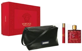Dovanų komplektas vyrams Versace Eros Flame Men kaina