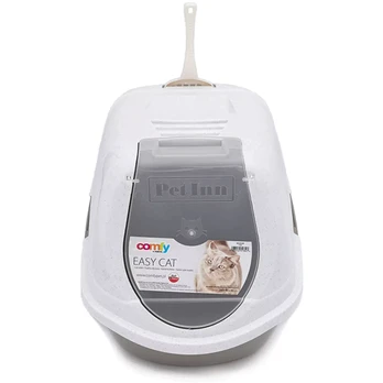 Comfy Easy Cat smėlinis, uždaras tualetas katėms