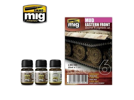 AMMO by MIG Jimenez AMMO MIG - Sendinimo rinkinys EASTER FRONT MUD SET, 7405