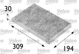 Filtras, salono oras VALEO 698682