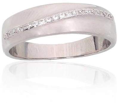 Sidabrinis žiedas Diamond Sky "Crystal Path IV"