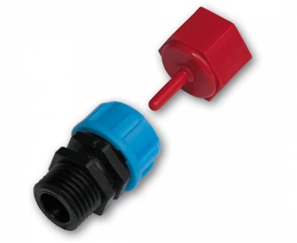 Adapteris adatai 1/4" išor.sr. Bradas