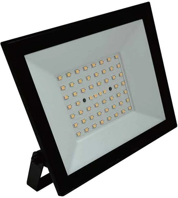 50W LED prožektorius, juodas, 4000K