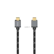 Kabelis HDMI™ Hama, 2.0b aukso pl. 5 m kaina