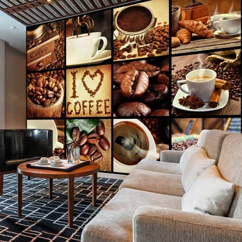 Artgeist Fototapetas - Coffee - Collage