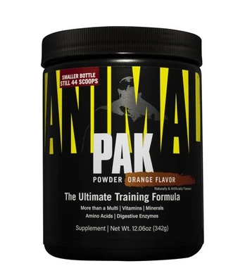 Universal Animal Pak Powder, Apelsinų, 342 g