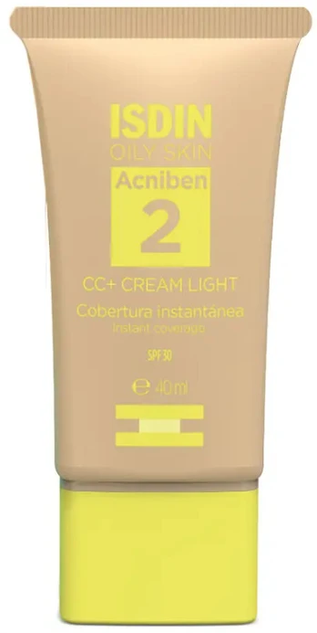 Isdin ACNIBEN CC CREAM instant coverage SPF30 #Light 40 ml