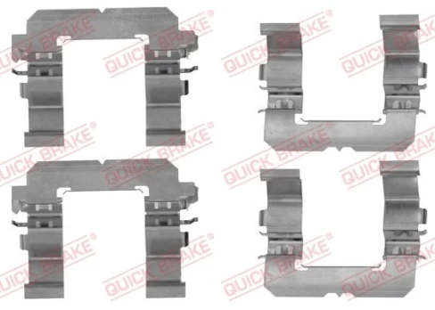QUICK BRAKE QB109-1756 Brake pad fitting kit