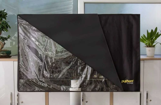 PYTHON Python TV-Cover wetterfester Schutz 78x48cm 28" bis 32" TV