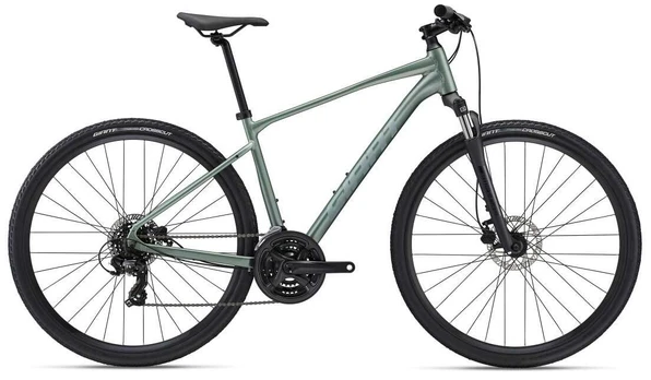 Dviratis kroso Giant Roam 4 Disc, 28 ", M rėmas, žalias
