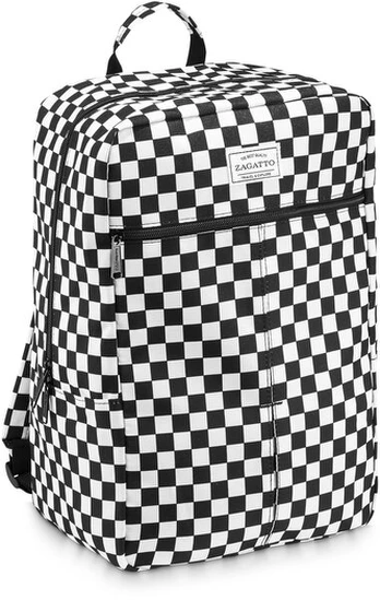 Kelioninė kuprinė Zagatto,20 l, juoda/balta