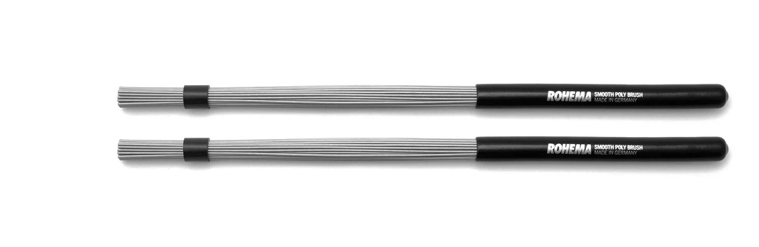 Būgnų šluotelės Rohema Smooth Poly - Polymer bristles