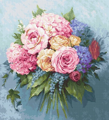 Bouquet SB2371 - siuvinėjimo kryželiu rinkinys