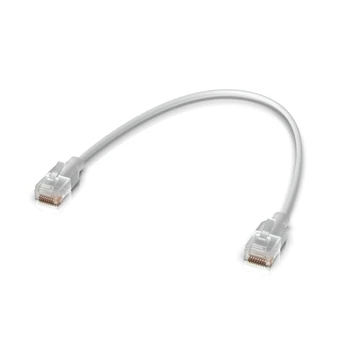 UBIQUITI UniFi Cat.6 Etherlighting Patch Cable, 0.3 meter (UACC-Cable-Patch-EL-0.3M-W)