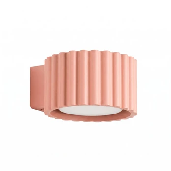 Sollux Lighting sieninis šviestuvas Aura Gx53, rožinė