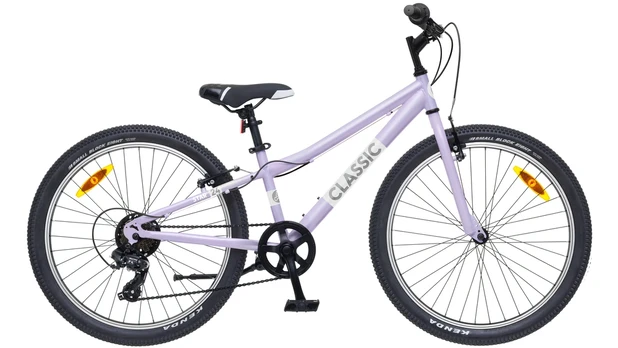 Dviratis 24 CLASSIC STAR 24 7s GIRL 24 lilac classic