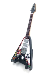 Mini gitara 15cm - BMG-014 Hendrix stiliaus kaina
