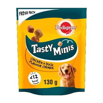 Kubeliai PEDIGREE TASTY MINIS, 130 g