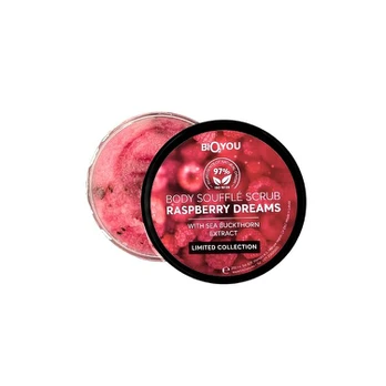 Kūno suflė šveitiklis Raspberry Dreams, 200 ml