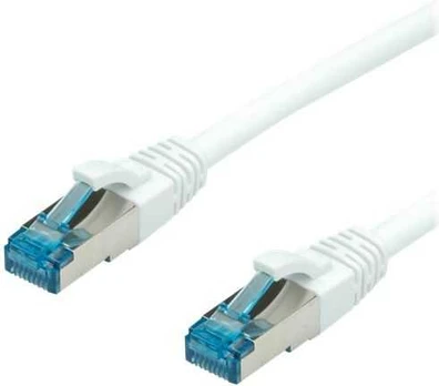 Value Vertė Patchcord Cat6a, S/FTP, LSZH, 1m, balta (1971-09-21)
