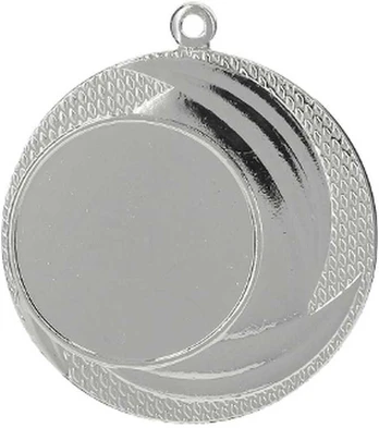 Tryumf Bendras sidabro medalis su vieta 25 mm plieninei emblemai