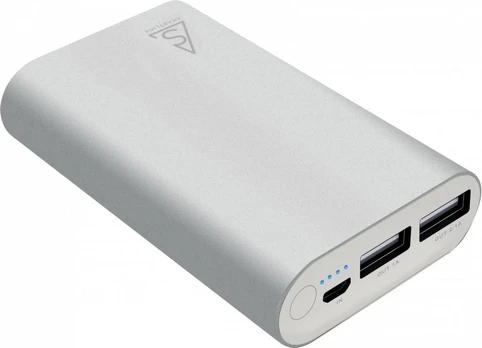 Powerbank Holdit Smartline 7500 mAh Sidabrinė