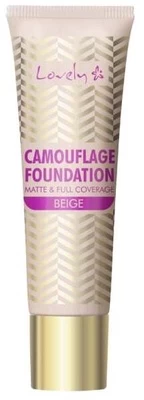 Lovely Camouflage Foundation Matt & Full Coverage 4 rusvai gelsvas 25g