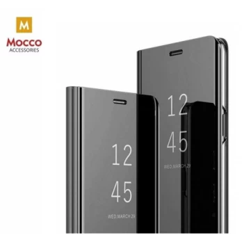 Mocco Clear View Cover Case For Samsung Galaxy A22 4G Black