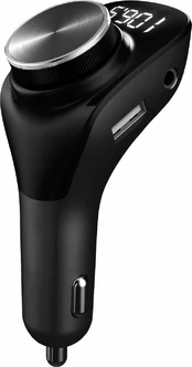 Wave Bluetooth FM-lähetin, musta kaina