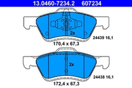 ATE 13.0460-7234.2 Brake pad set
