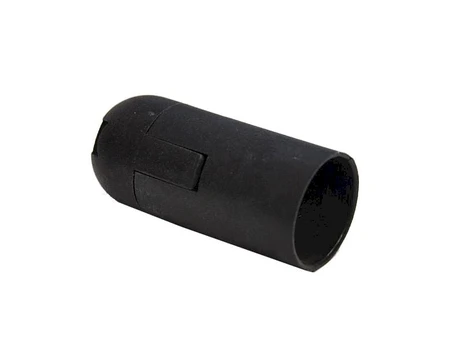 Lempos lizdas E14 plastikinis Pawbol D.3004B (juodas)