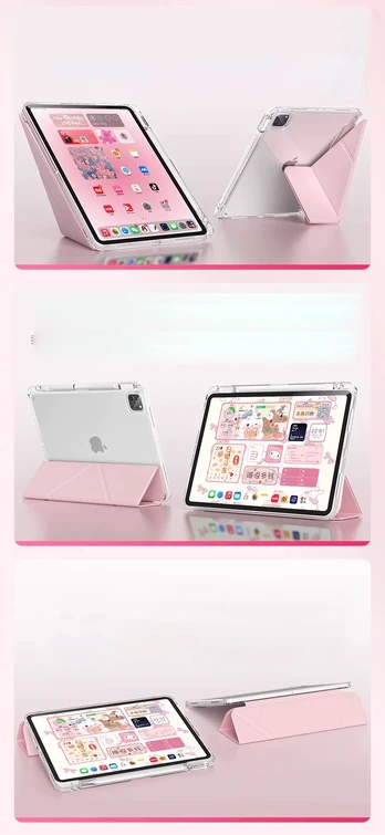 MACHINO TAB Case for iPad Pro 11\"2024 Rožinė