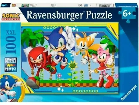 Dėlionė Ravensburger Sonic 100 Dalys