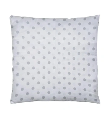 Pagalvių užvalkalai „Grey dots“ (40x40 cm)
