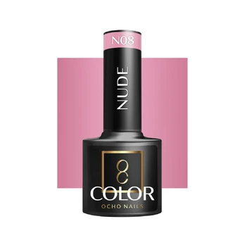 OCHO NAILS Hibridinis nagų lakas NUDE N08 -5 g