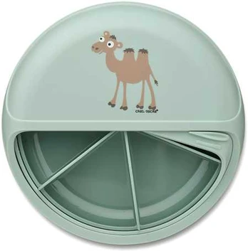 CARL OSCAR SnackDISC, Žalias-camel 15cm