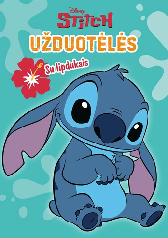 Stitch. Užduotėlės su lipdukais
