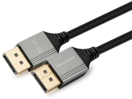 MicroConnect Displayport 1.2 Ultra Slim 1m Juodas